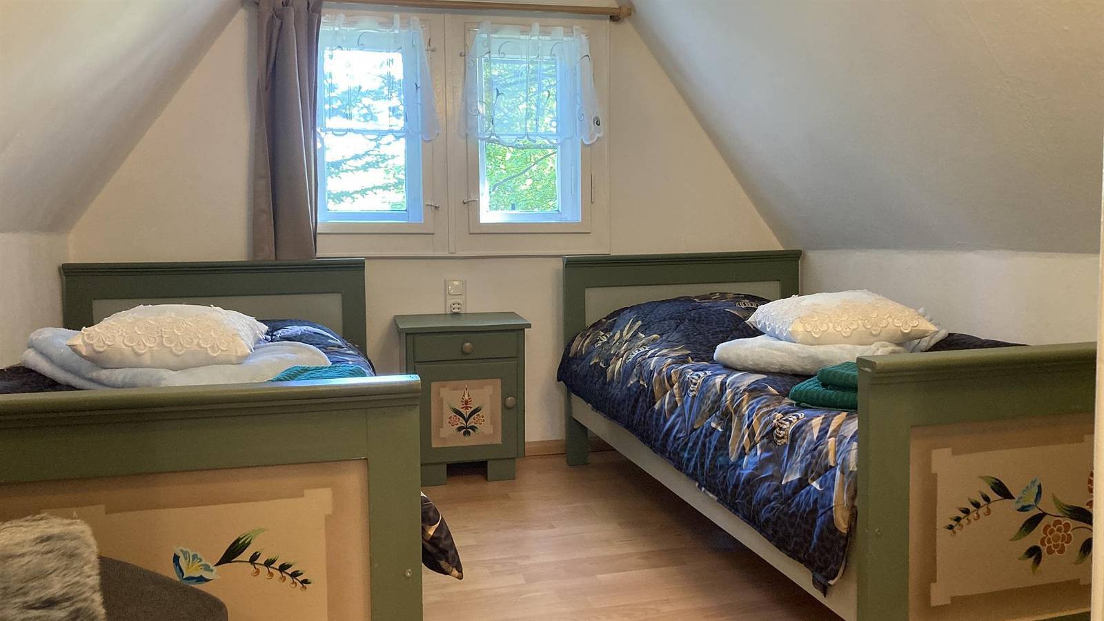 Ganze Ferienwohnung, Zweibettzimmer, Dusche und Bad, Wc, Economy in Schellerhau, Altenberg