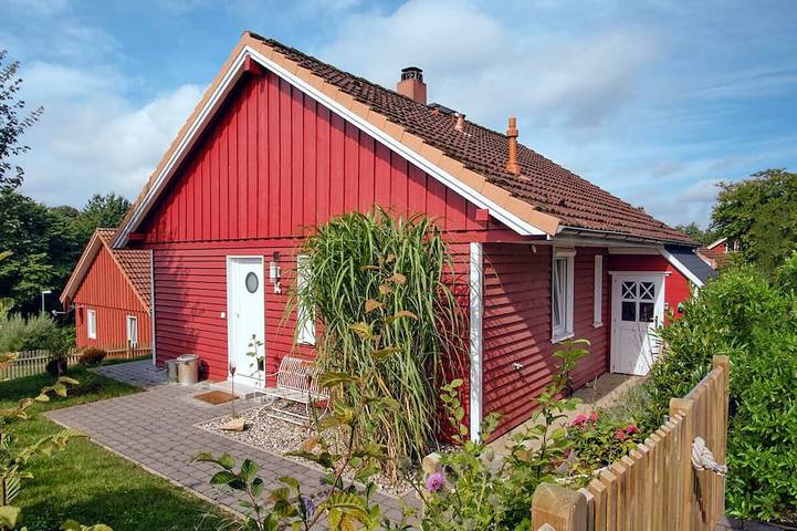 Ferienhaus für 4 Personen, mit Garten, mit Haustier