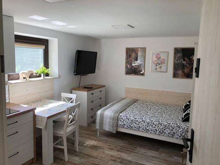 Apartament wakacyjny dla 5 osób, z ogród i taras w Augustów