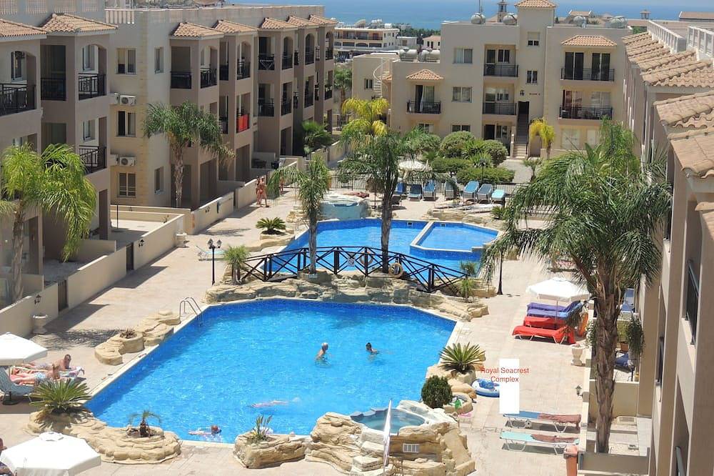 Ganze Wohnung, Royal Seacrest - Urlaub Vermietung Apartment, Wifi, 5 * Komplex, erstklassige Lage. in Paphos, Südzypern