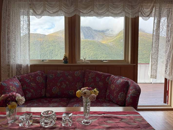 Tolles Haus mit Panoramablick in Aure, Nördliches Fjordnorwegen