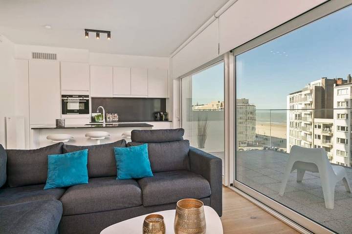 Ganze Wohnung, Ferienwohnung für 6 Personen mit Garten in Oostende stadt, Oostende