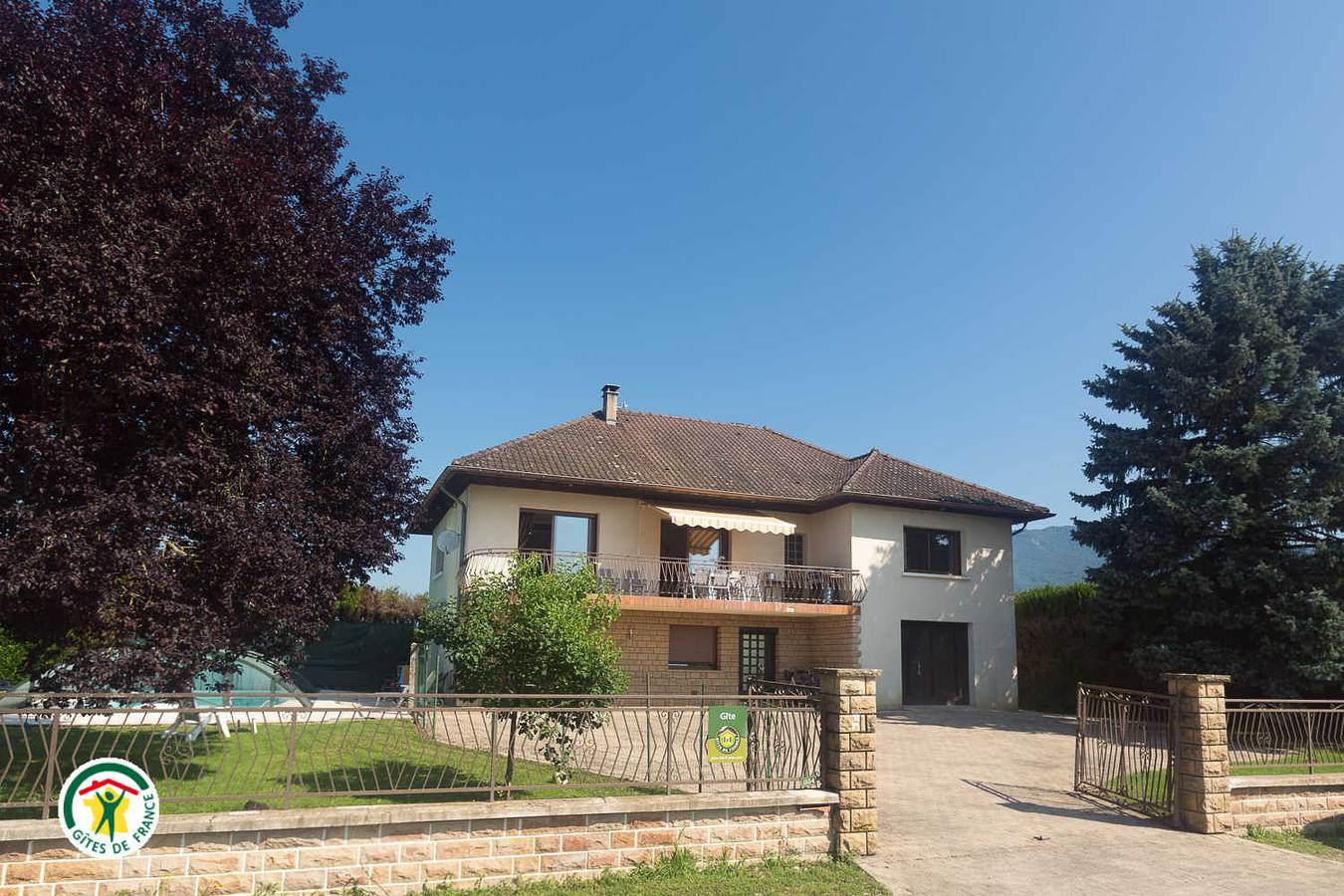 Le Méandre du Saugey in Brangues, Région de La Tour-du-Pin