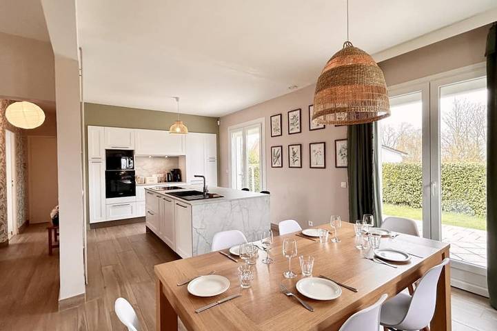 Villa pour 7 personnes, avec balcon et jardin dans la Somme