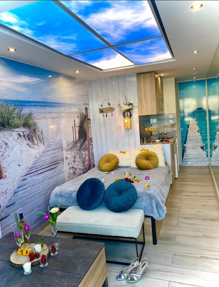 Gîte pour 2 personnes, avec Terrasse dans Plage Naturiste (Le Cap d'Agde) - 4