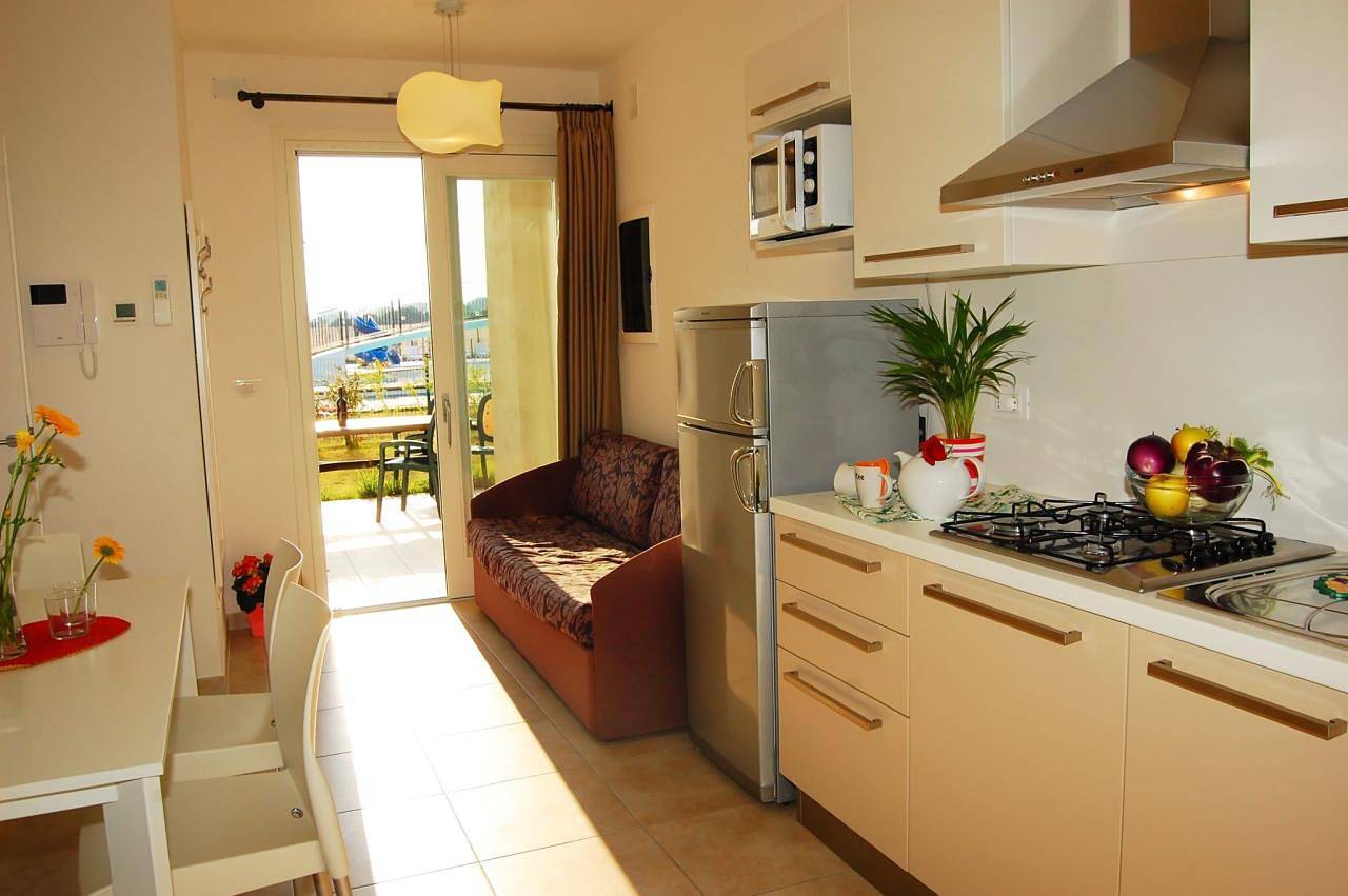 Ganze Wohnung, Residenz Evanike Zweizimmer-Wohnung Tipo B1 1S Poolseitig M2 für 5 Personen in Bibione, Venedig Provinz