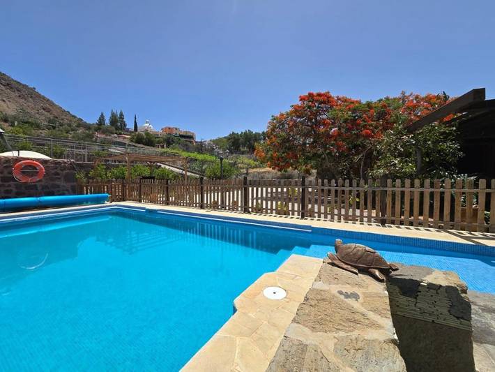 Casa rural para 6 personas, con piscina además de jardín y vistas, Se admiten mascotas en Gran Canaria - 2
