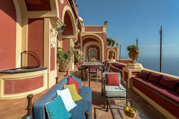 Villa für 9 Personen, mit Whirlpool und Sauna sowie Garten in Positano - 2