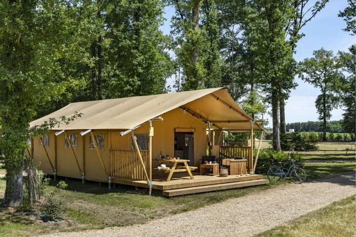 Maison de vacances pour 5 personnes, avec jardin et piscine, animaux acceptés