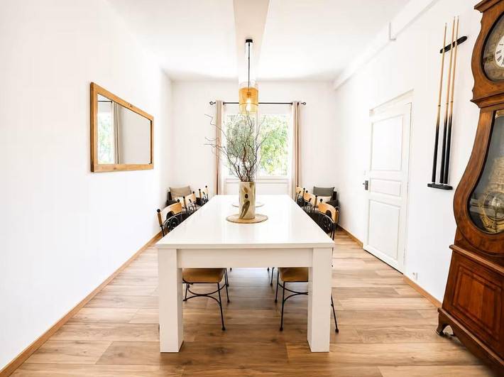 Location de vacances pour 8 personnes, avec Terrasse ainsi que Jardin et Vue à Azillanet - 3
