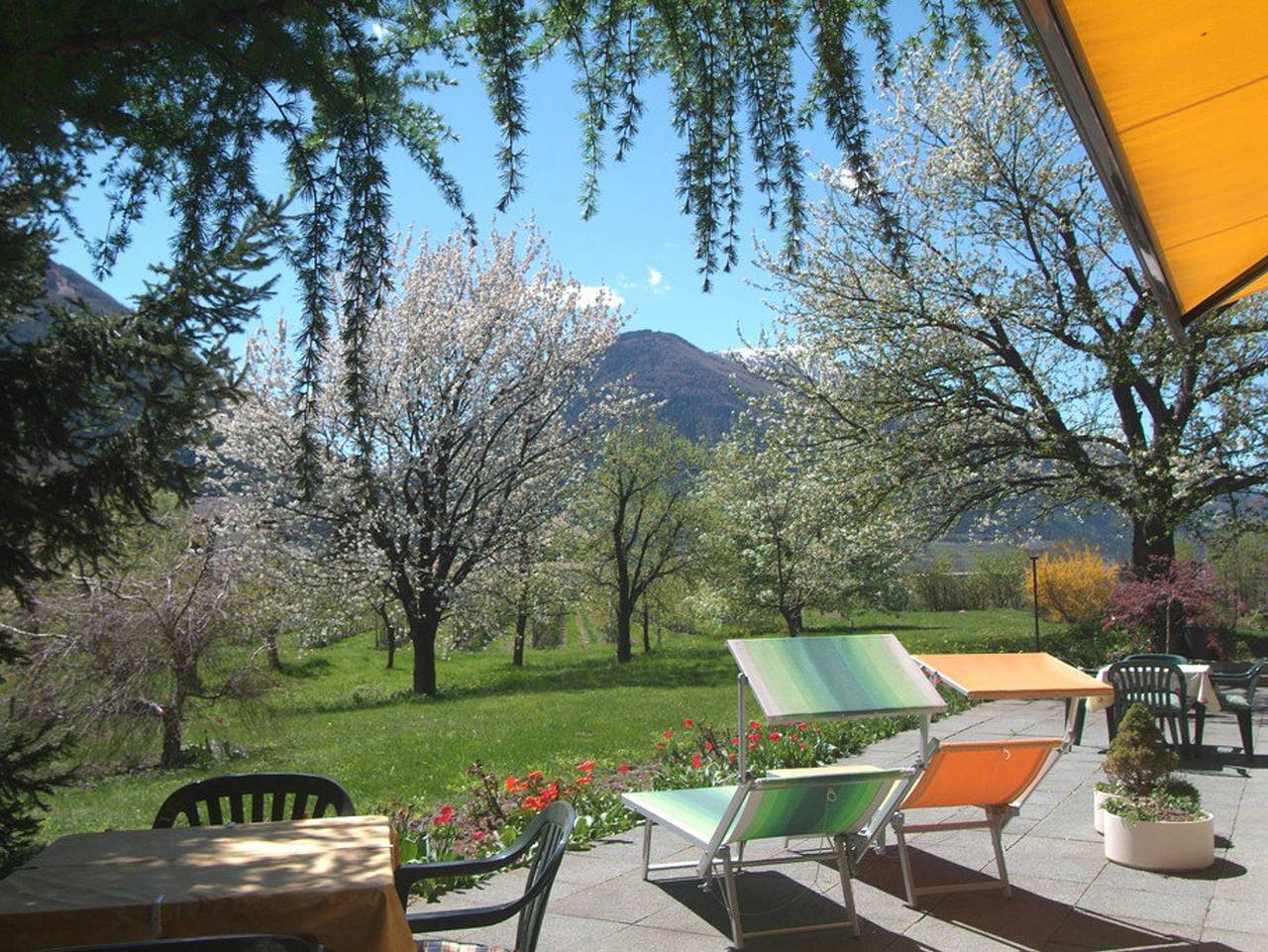 Ganze Ferienwohnung, Garni Rinner - Doppelzimmer mit Balkon Mansarde in Latsch, Nationalpark Stilfser Joch