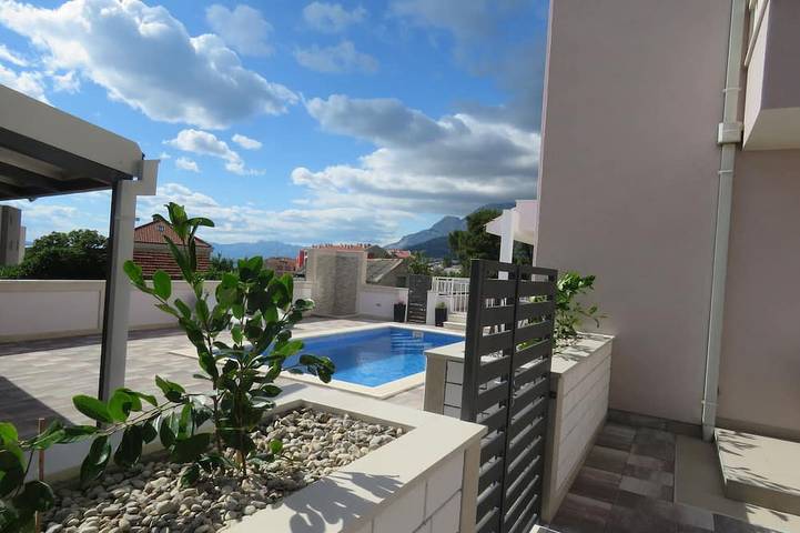 Maison de vacances pour 12 personnes, avec balcon et jardin - 1
