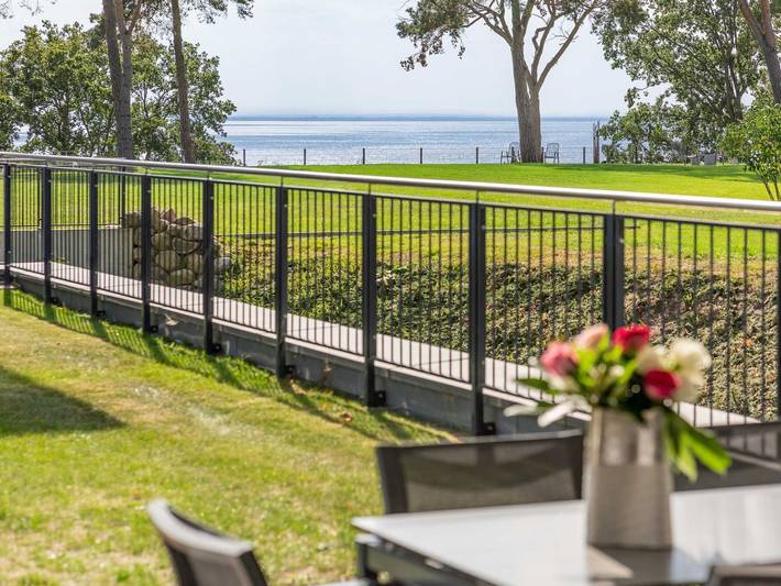 Ferienwohnung für 7 Personen, mit Terrasse und Garten sowie Sauna in Zirchow