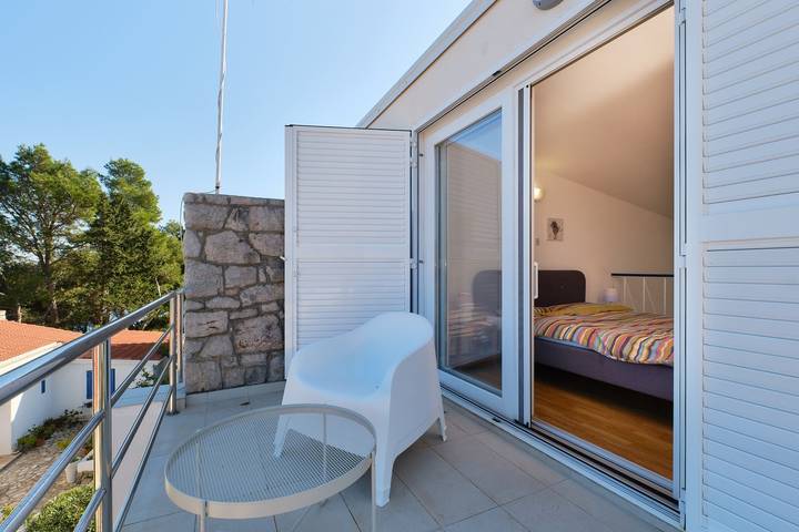 Ferienwohnung für 2 Personen, mit Balkon, mit Haustier in Mali Lošinj