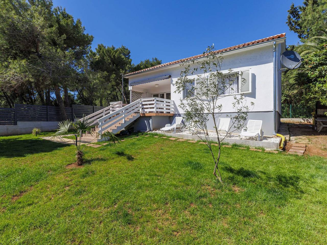 Ferienhaus für 6 Personen mit Terrasse in Premantura, Südküste Istrien