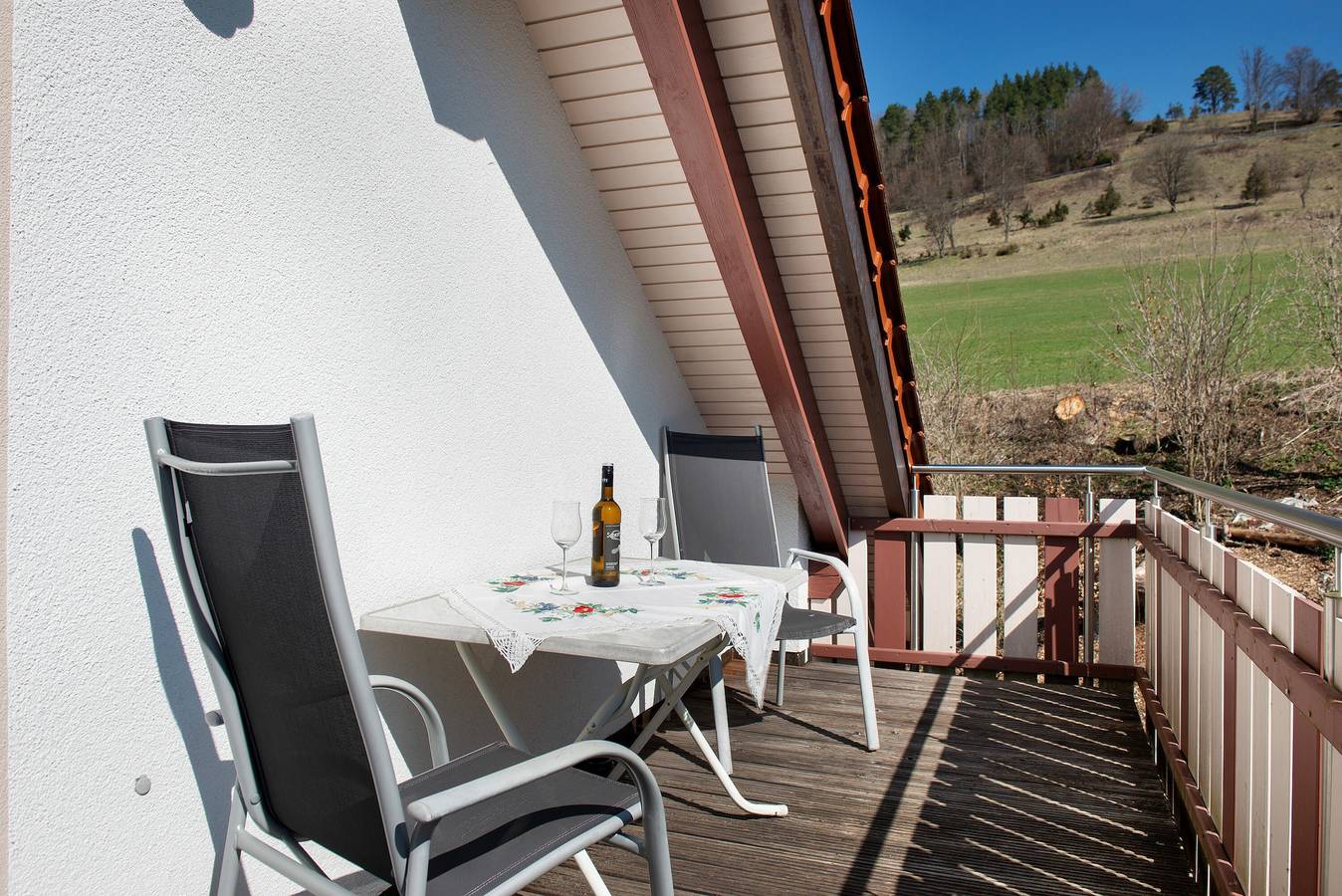 Ganze Wohnung, Ferienwohnung 'Felix' mit Balkon und Wi-Fi in Meßstetten, Neckar-Alb