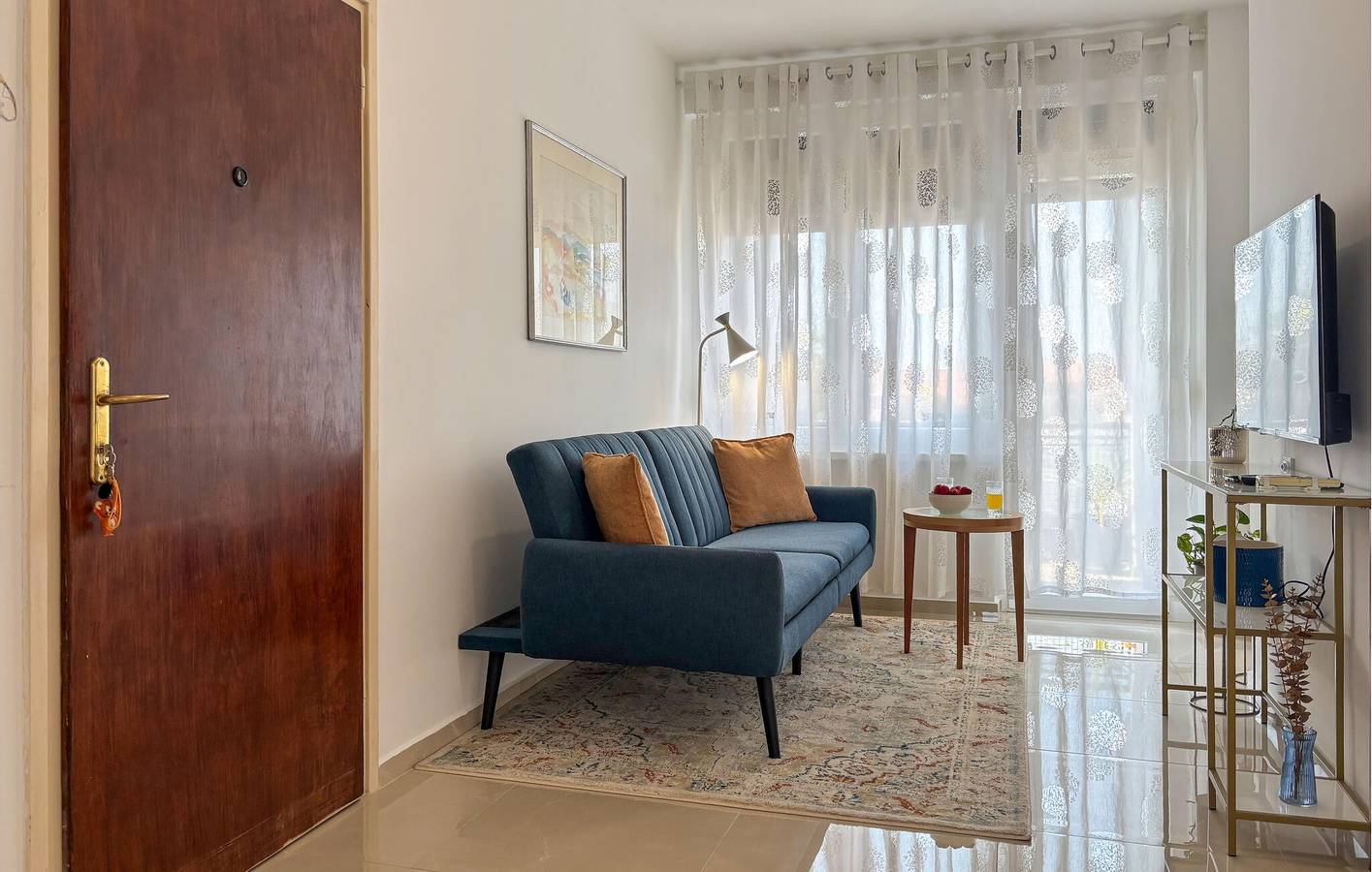 Appartement de vacances entier, Charmant appartement 1 chambre avec Wi-Fi et terrasse, à 600 m de la plage in Umag, Région d'Umag
