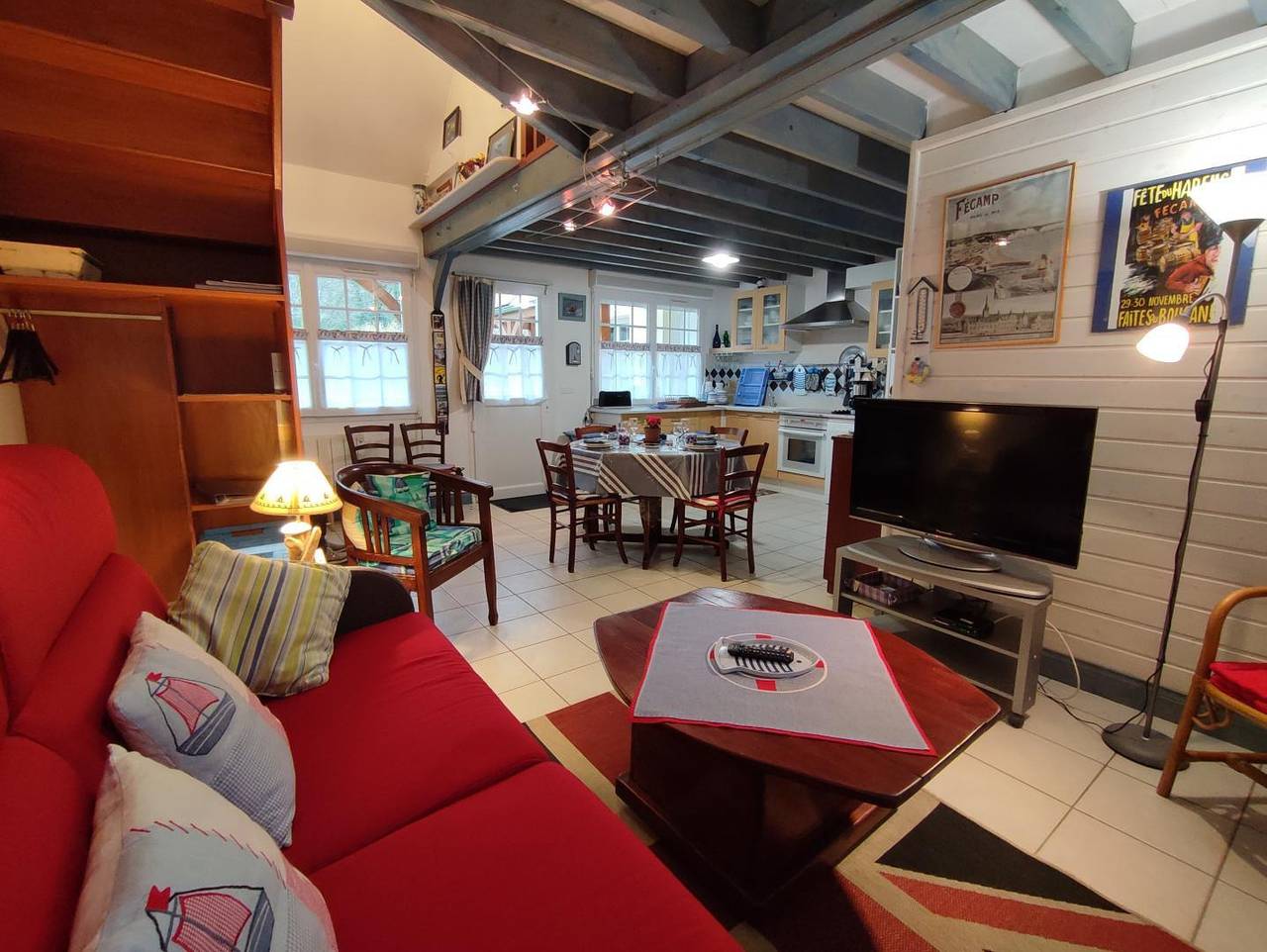 Gîtes de France® - Les Gîtes du Fond-Pitron -" Gîte Mer "-- in Saint-Léonard, Région du Havre