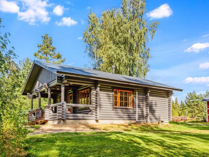 Ferienhaus für 4 Personen, mit Terrasse und Sauna in Finnland