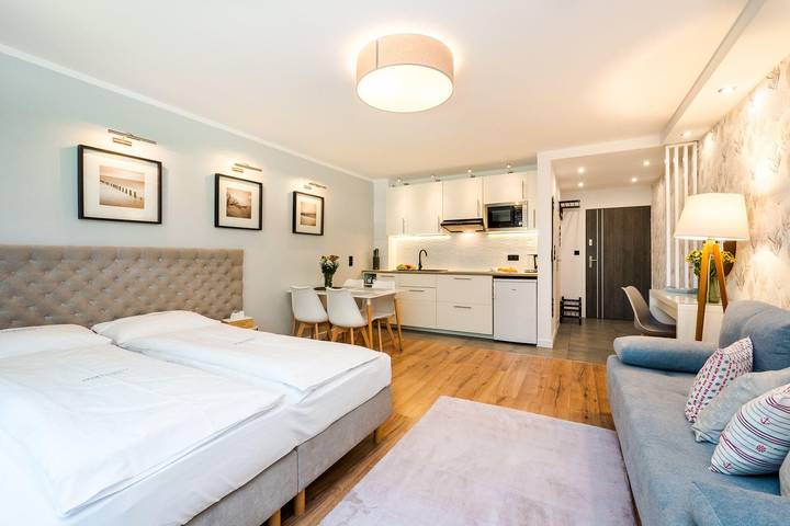 Ferienwohnung für 4 Personen, mit Garten und Ausblick in Ustka - 3