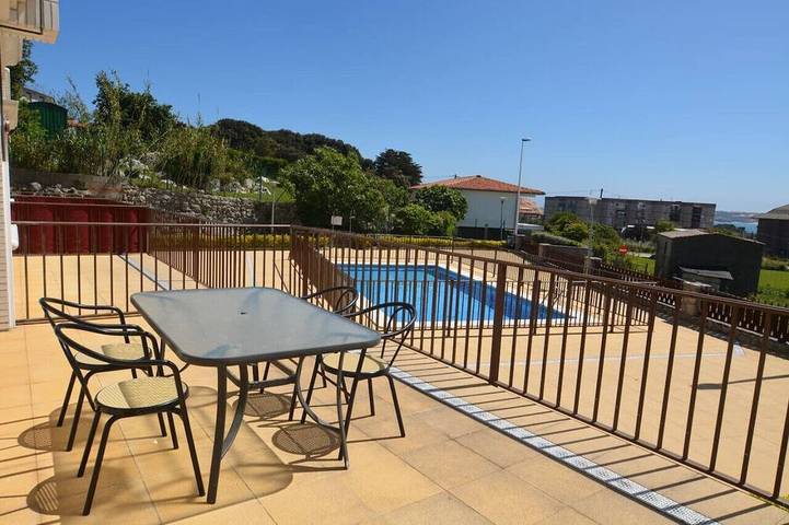 Apartamento de vacaciones para 4 personas, con balcón y piscina - 1