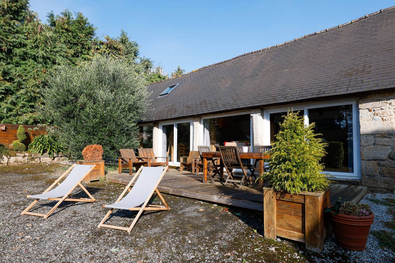 'Loft Familial Atypique Ancienne Étable' avec sauna et jaccuzzi in Cléguérec, Région de Pontivy