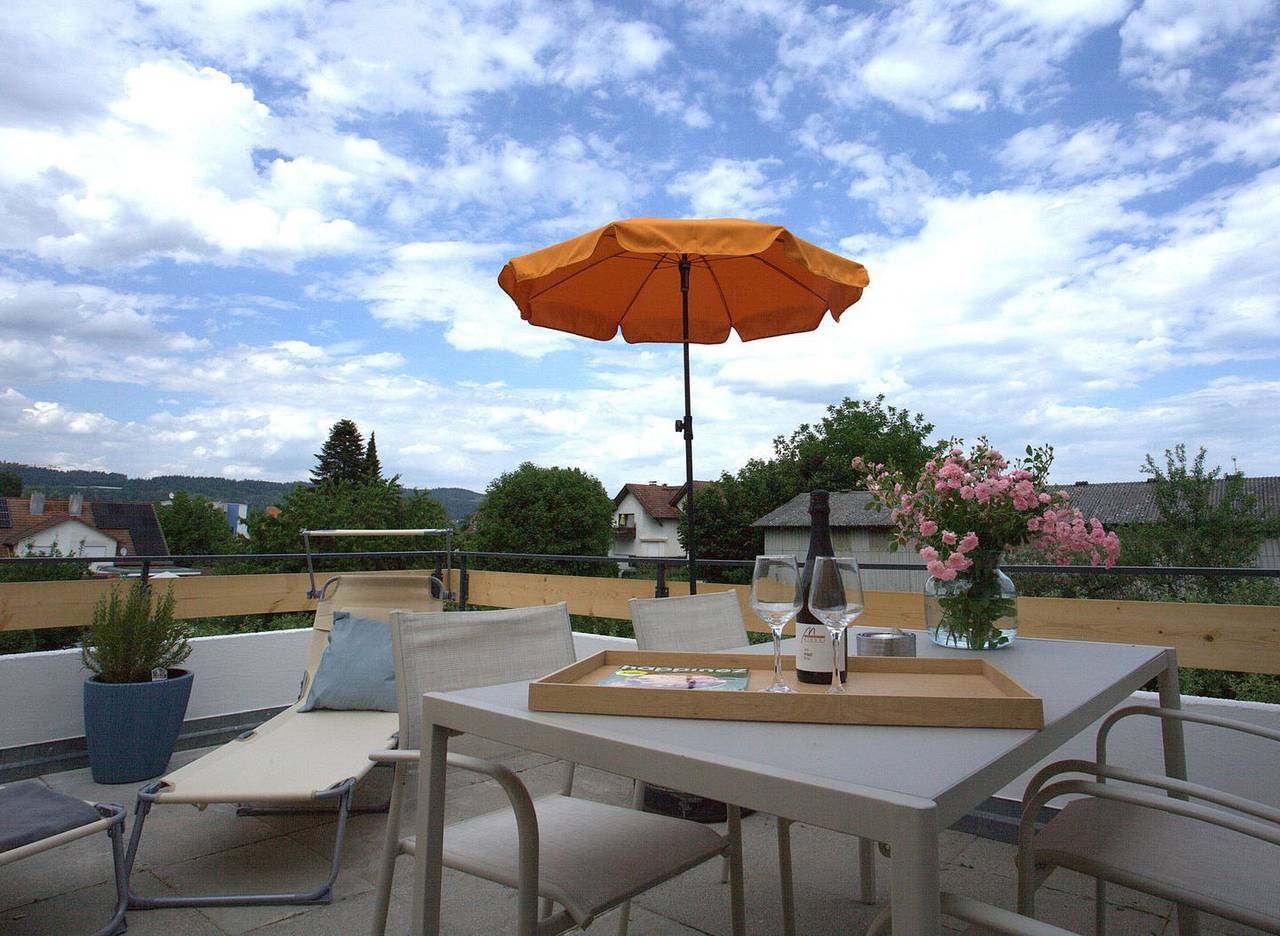 Ganze Wohnung, Urlaub auf dem Trüffelhof – Komfortable Wohnung mit großer Sonnenterrasse in Bodman-Ludwigshafen, Schwäbische Alb Radweg Region