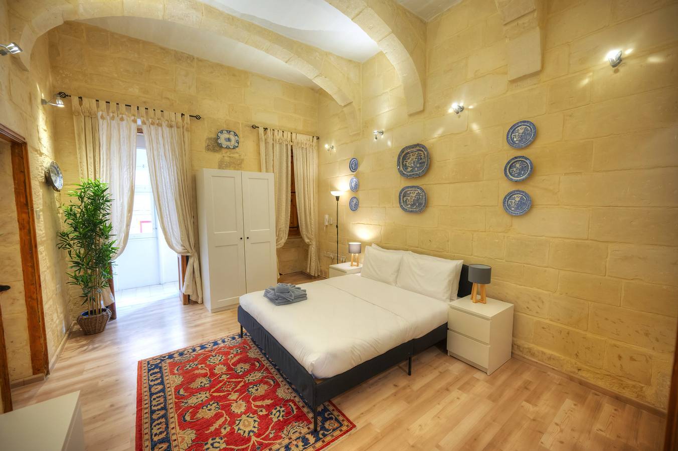 Holiday home for 8 people with terrace in Valletta, Malta Island
