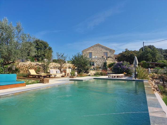 Location de vacances pour 4 personnes, avec Terrasse et Jardin ainsi que Bassin pour enfant et Piscine à Saint-Gervais - 2
