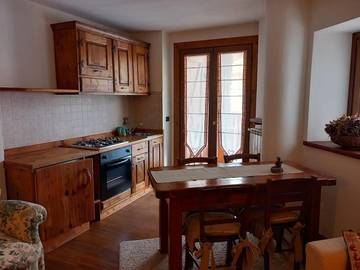 Gîte pour 3 personnes, avec balcon à Cesana Torinese