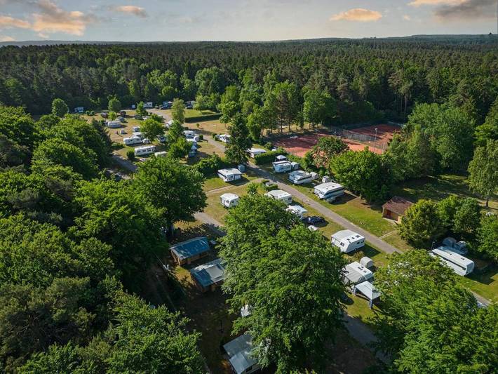 Camping voor 5 personen, met terras in Lüneburger Heide