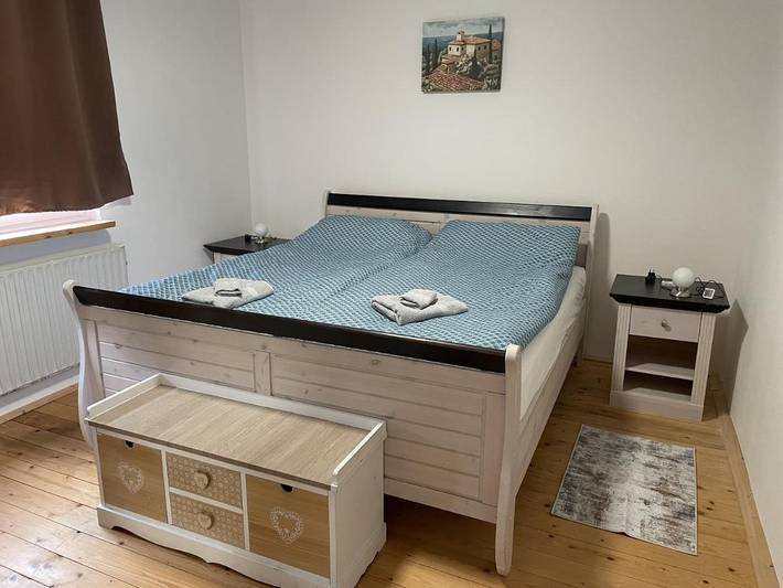 Ferienhaus für 4 Personen, mit Balkon und Terrasse sowie Garten und Ausblick in Hatten - 4
