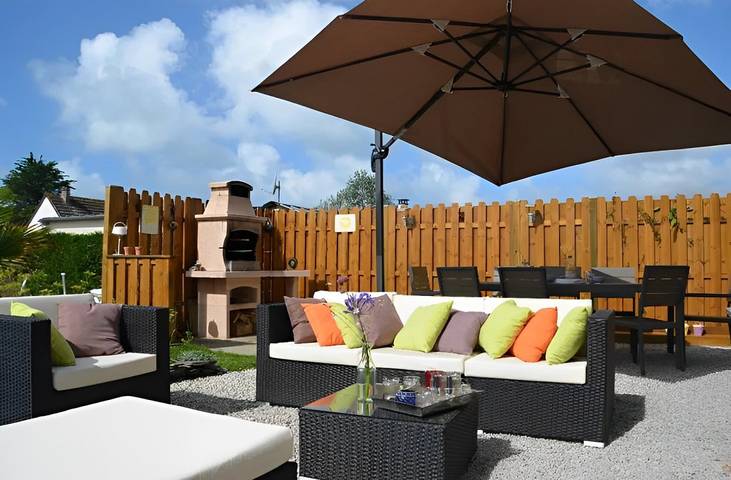 Gîte pour 8 personnes, avec jardin et terrasse