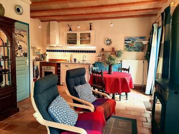 Gîte pour 3 personnes, avec jardin et terrasse dans le Golfe du Morbihan