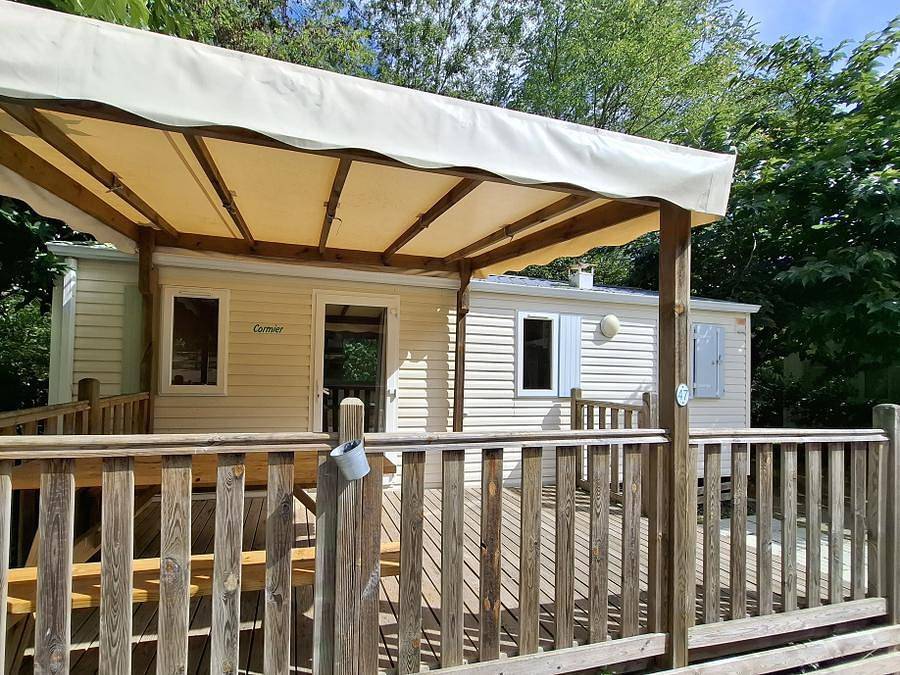Camping L'Ambois - Mobilhome 6 personnes - G -3 ch. Confort - Samedi in Mouilleron-le-Captif, Région de La Roche-sur-Yon