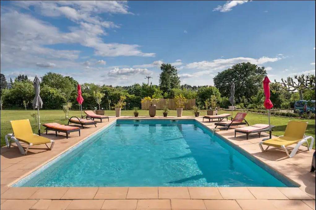 Le Mas aux Lavandes, 4* piscine chauffée couverte proche Golf in Saumane-de-Vaucluse, Vaucluse