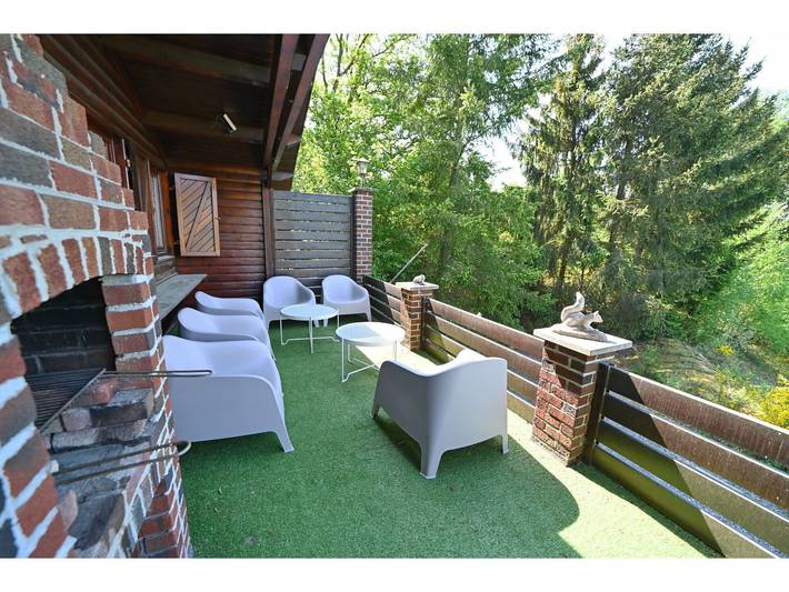 Vakantiewoning voor 6 personen, with Terras and Whirlpool as well as Tuin in Rendeux