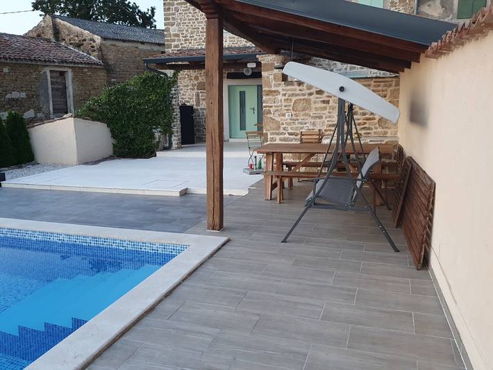 Ferienhaus für 7 Personen, mit Garten und Balkon in Motovun