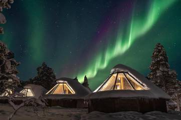 Hôtel pour 2 personnes, avec terrasse et sauna dans Laponie