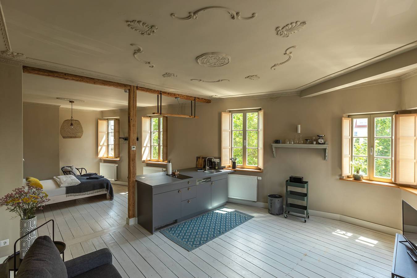 Ganze Wohnung, Lichtdurchflutetes Boutique Apartment für eine entspannte Auszeit in Großostheim, Fränkisches Weinland