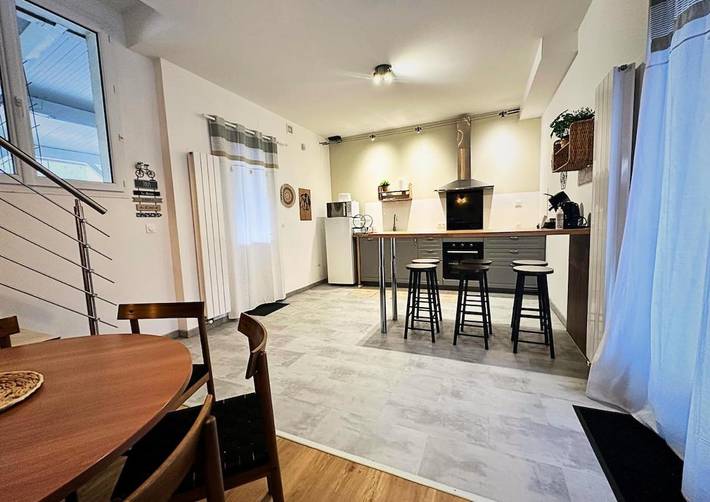 Gîte pour 6 personnes, avec terrasse à Izeste - 4