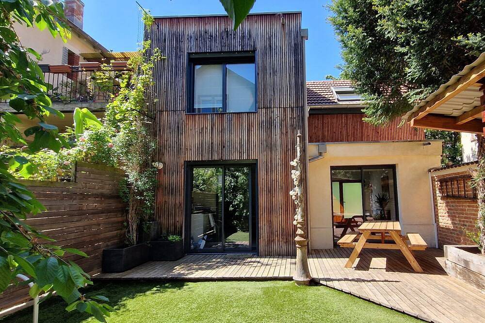 L'Evasion - Maison avec jardin, Clim, Parking, à 5mn à pied du Centre Ville. in Colmar, Région de Colmar