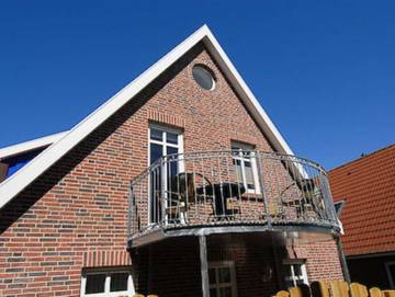 Ferienwohnung für 2 Personen, mit Garten und Balkon, kinderfreundlich in Landkreis Wittmund