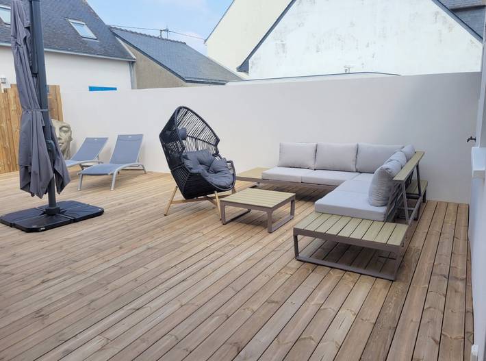 Gîte pour 8 personnes, avec terrasse et jacuzzi à Gâvres - 2