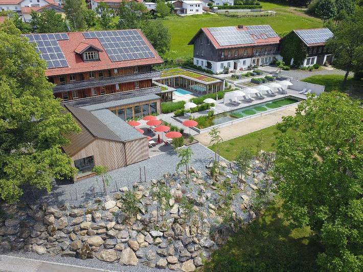 Hotel für 2 Personen, mit Balkon und Balkon/Terrasse sowie Terrasse und Garten in Sankt Oswald-Riedlhütte