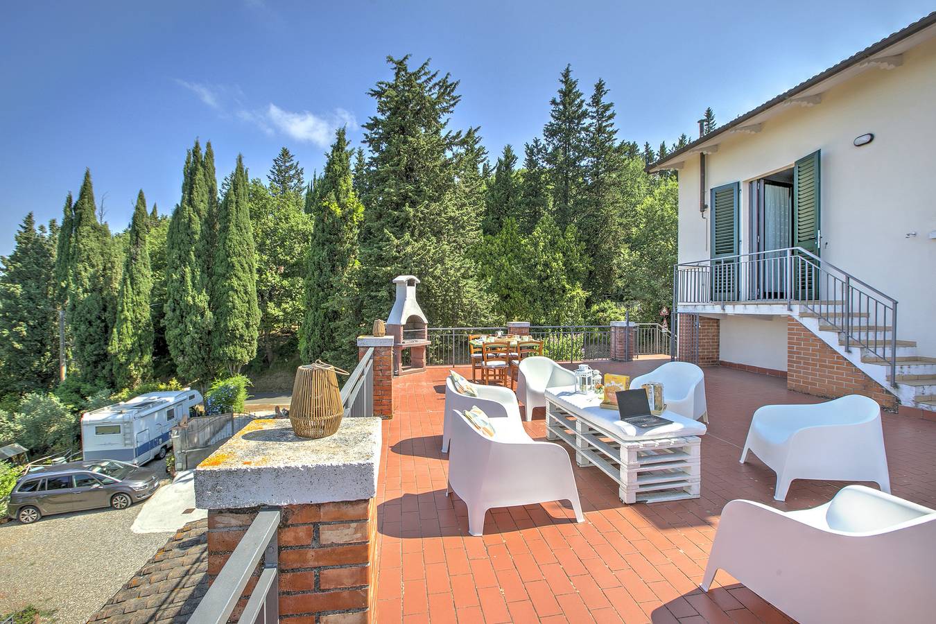 Home Boccaccio Terrace and Chianti View 6 in Montespertoli, Chianti