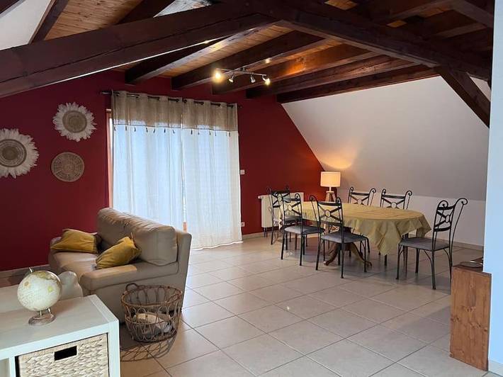 Appartement de vacances pour 6 personnes, avec balcon