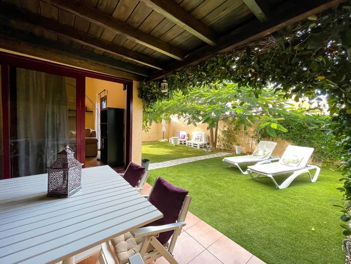 Casa de vacaciones para 2 personas, con Terraza y Jardín en Tamaragua