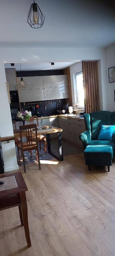 Apartament wakacyjny dla 4 osób, z Taras w Zieleniewo
