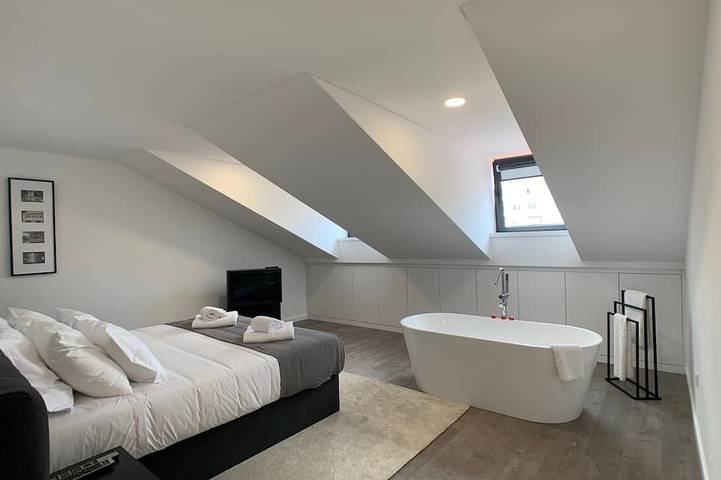 Appartamento intero, Palhotas Guest House - Suite Premium Bom Jesus in Distretto de Braga